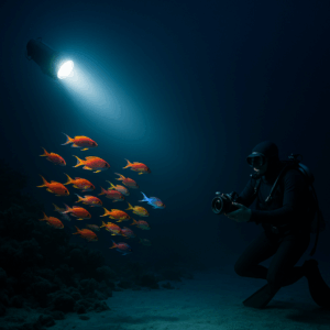 Submersible led flood light
