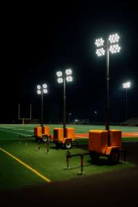 Light Towers in Action