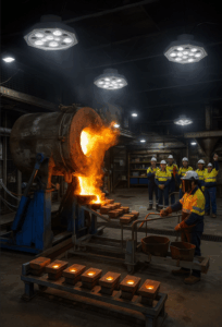 UFO heat resistant high bay