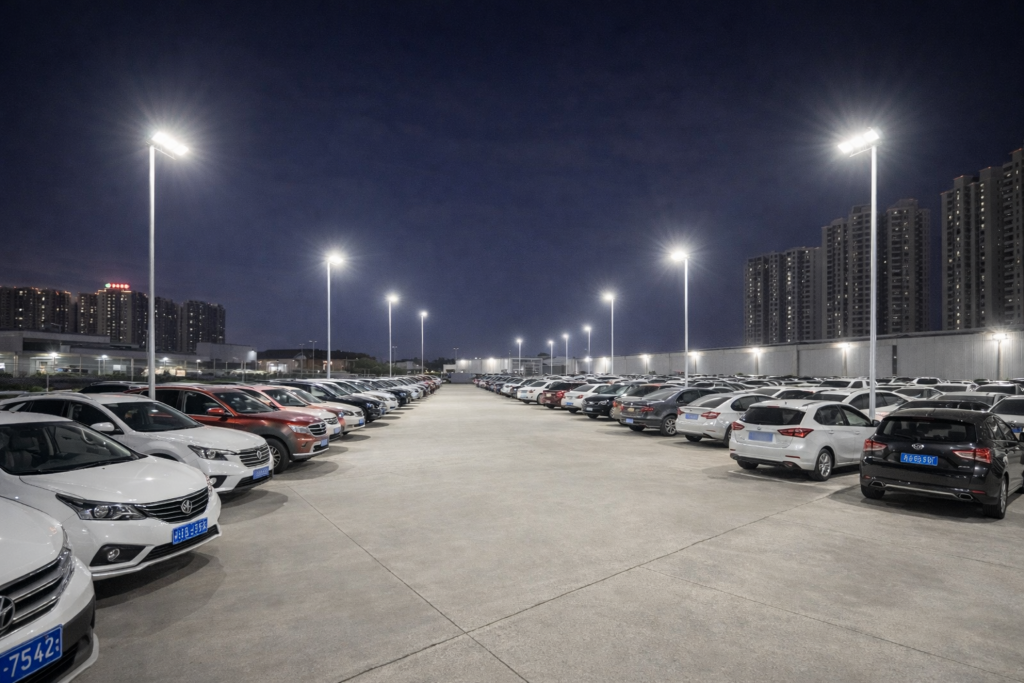 Parking lot lighting 
