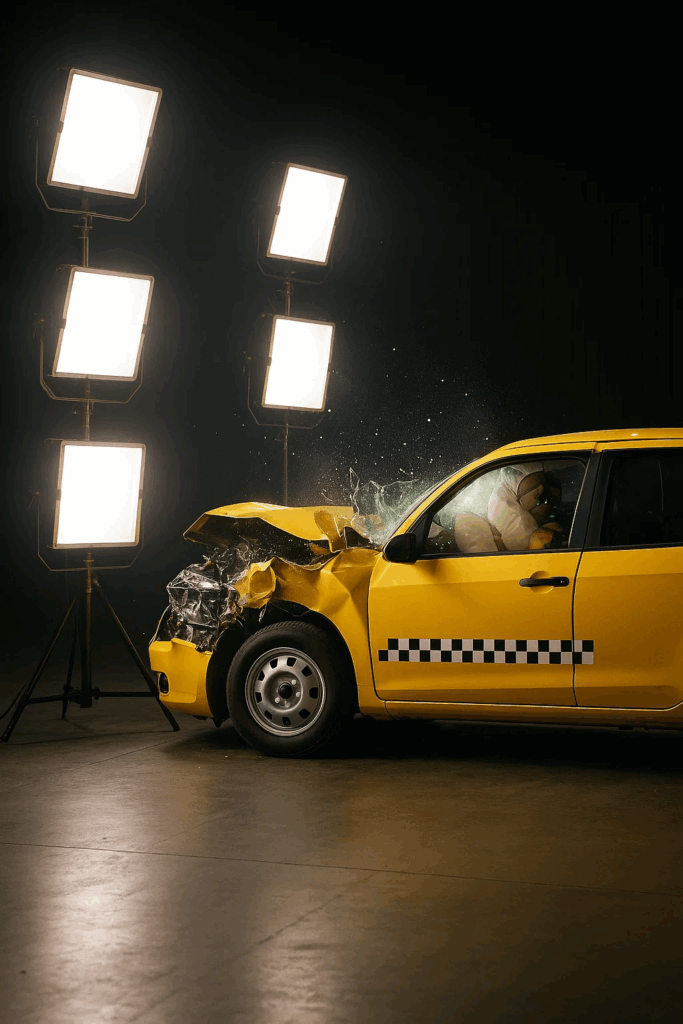 High speed camera shooting