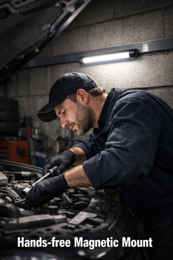 magnetic mounting light stick 