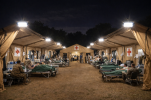 medical tent lighting
