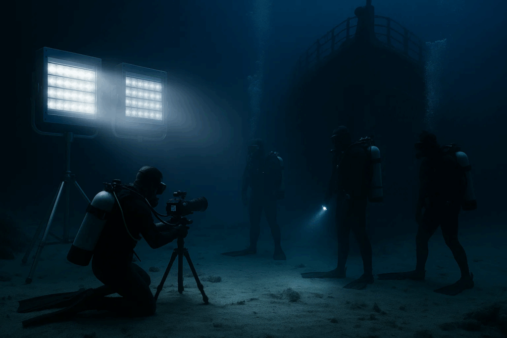 submersible led filming light