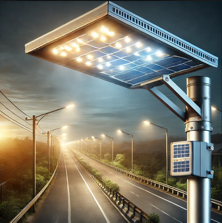 Solar street light